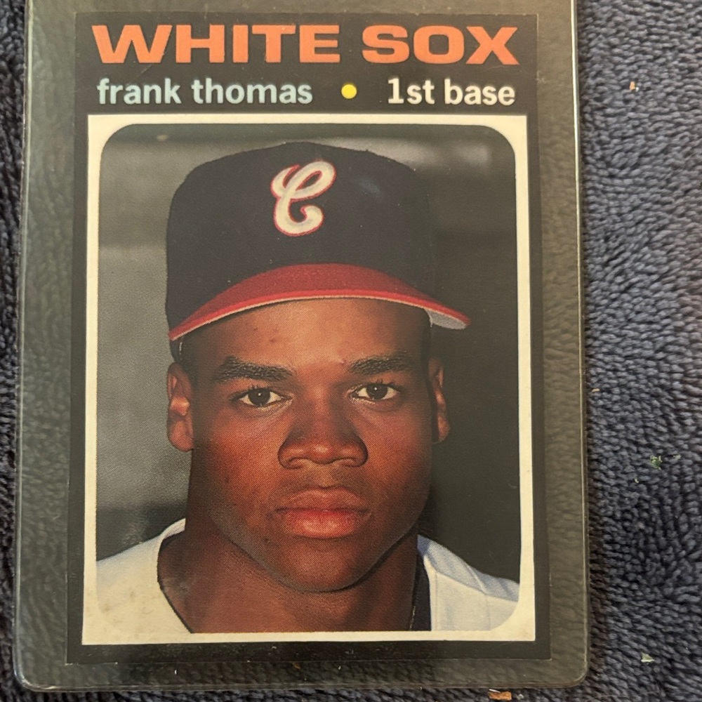 White Sox Frank Thomas Baseball Card